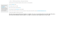 Desktop Screenshot of landlenterprises.com