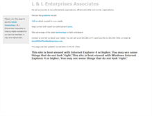 Tablet Screenshot of landlenterprises.com